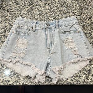 PacSun Sky Blue Denim Shorts